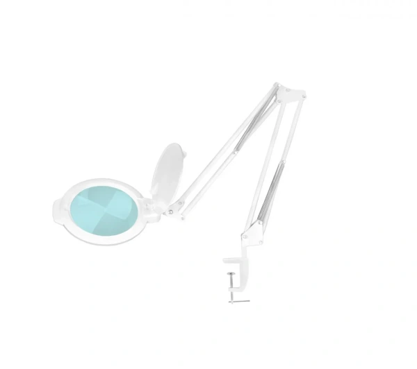 KOZMETICKÁ LUPA LAMPA LED MOONLIGHT 8013/6" BIELA NA STÔL 1