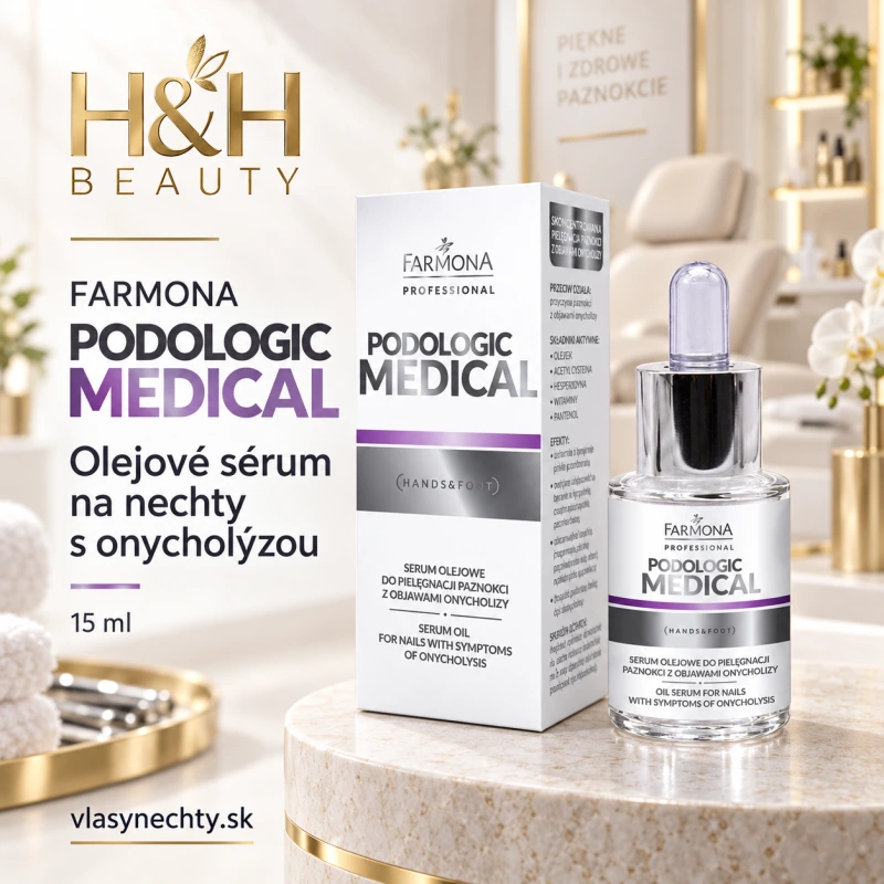 Farmona PODOLOGIC MEDICAL olejové sérum na starostlivosť o nechty s onycholýzou 15ml