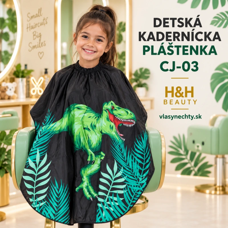 Detská kadernícka pláštenka CJ-03