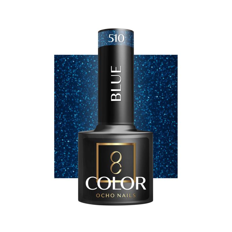 OCHO NAILS HYBRIDNÝ LAK NA NECHTY blue 510 -5 g