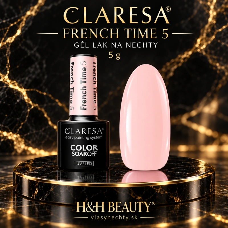 Gél lak na nechty CLARESA French Time 5 -5g