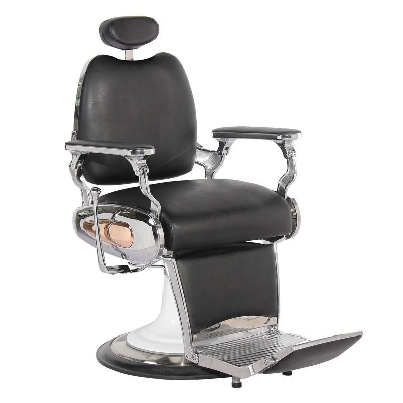 BARBERSKÉ KRESLO GABBIANO MOTO STYLE ČIERNE 7