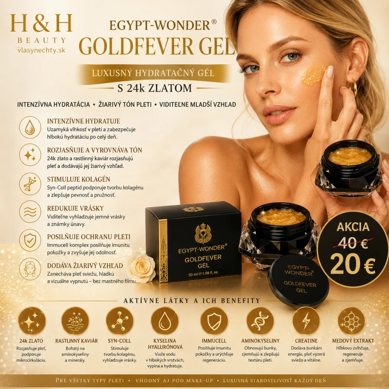 Egypt-Wonder GOLDFEVER GEL-krém 50ml 23.75 k 6