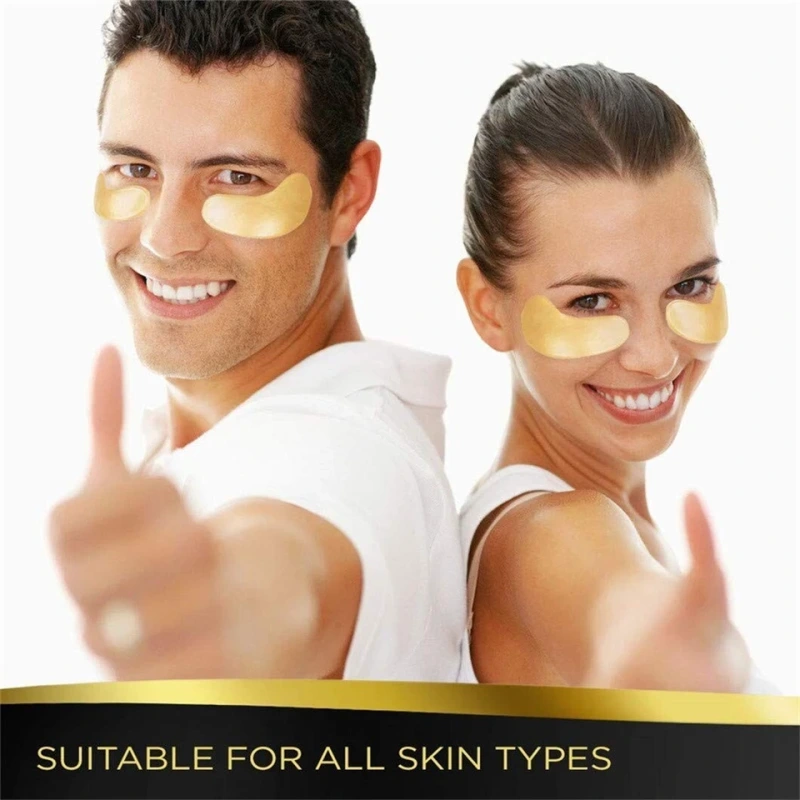 CRYSTAL – ZLATÉ HYDROGELOVÉ OČNÉ MASKY S KOLAGÉNOM A 24K ZLATOM -5 párov 4