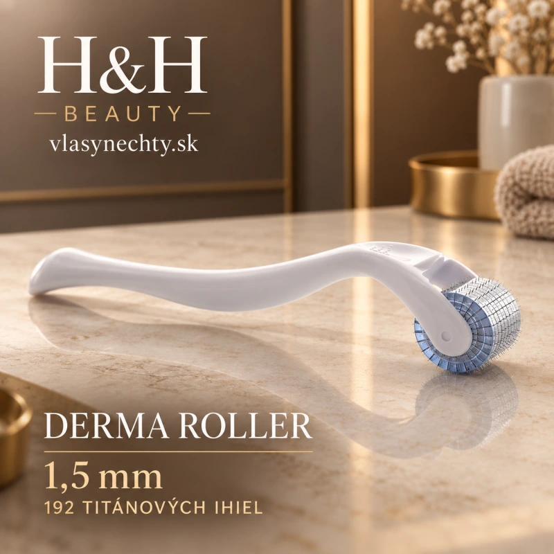 DERMA ROLLER 1,5 mm 192 TITÁNOVÝCH IHIEL