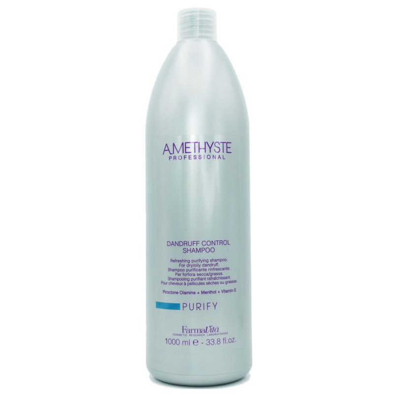 Farmavita Amethyste Purify Dandruff Control Shampoo 1000 ml , proti lupinám 1