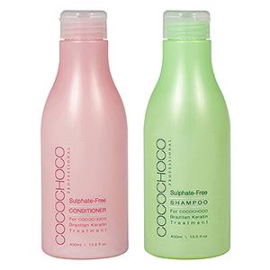 COCOCHOCO sada bezsulfátový šampón a kondicionér 2x 400 ml