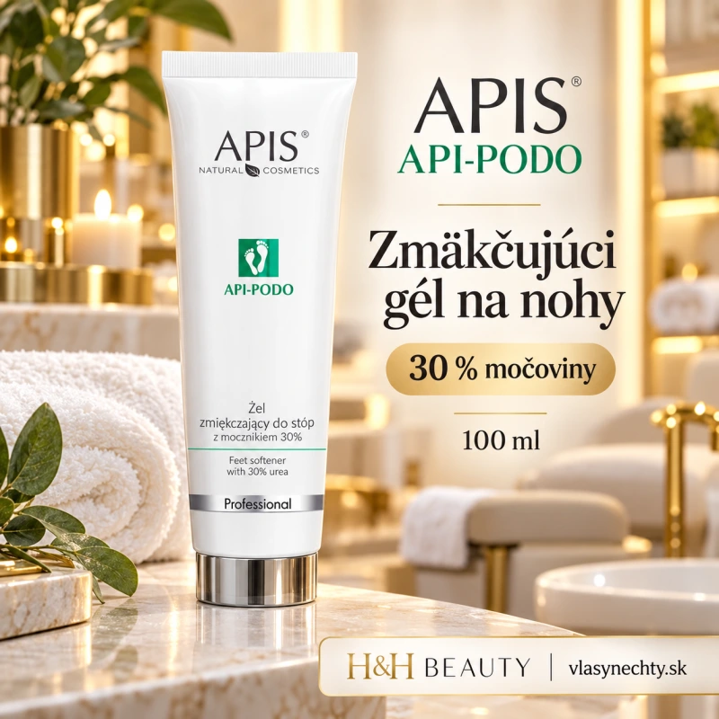 APIS API-PODO ZMÄKČUJÚCI GEL NA NOHY S 30% MOČOVINOU 100ml