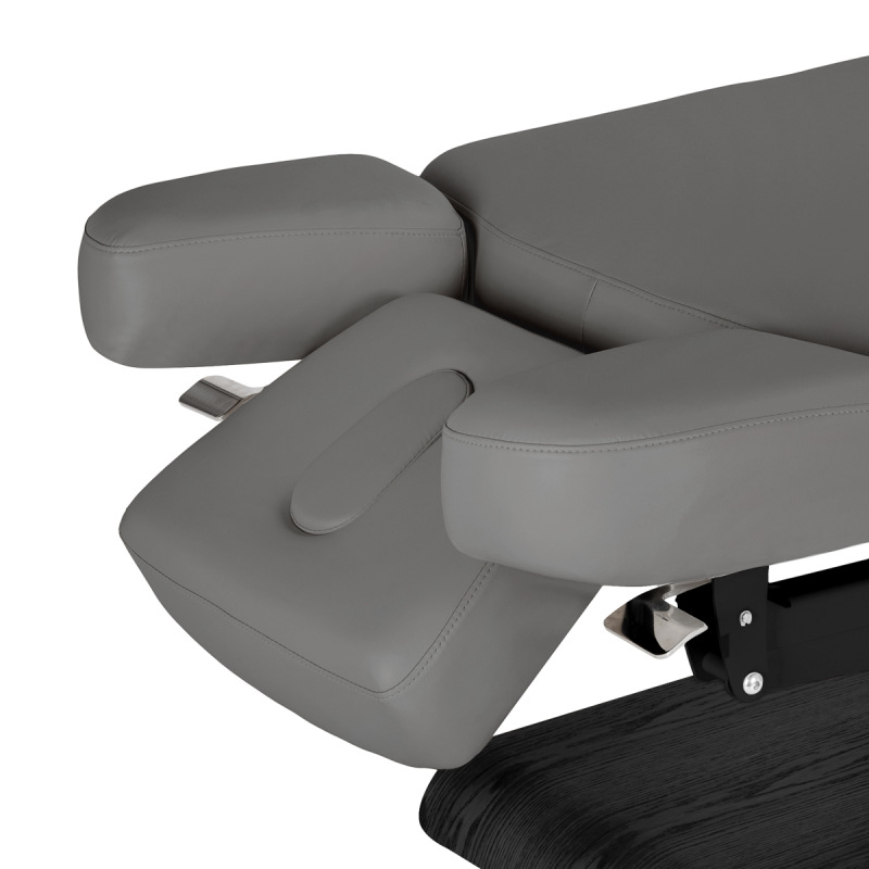 KOZMETICKÉ SPA LEHÁTKO Sillon Relax SPA, sivé s čiernou základňou 13