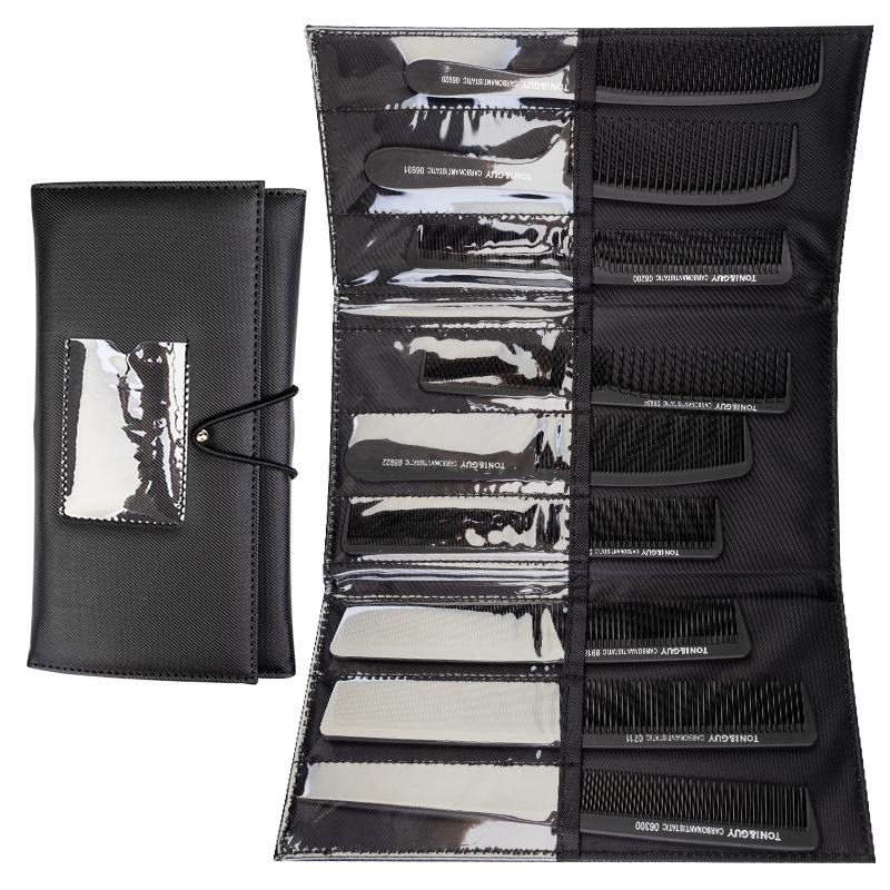 KARBÓNOVÉ HREBENE SADA TONI&GUY N-20 9ks 1