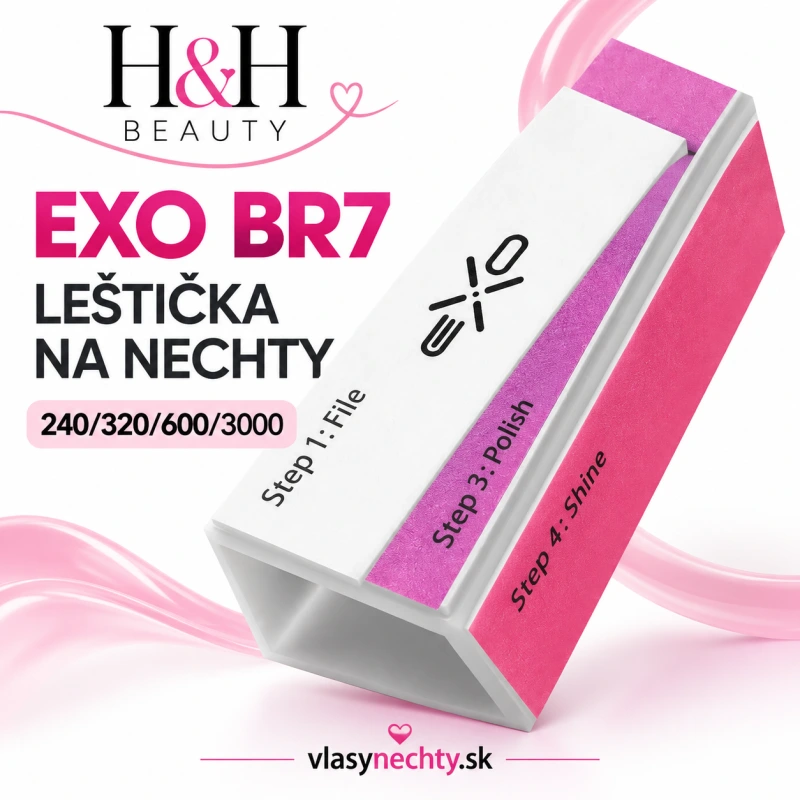 Leštička na nechty bufer EXO BR7 240/320/600/3000
