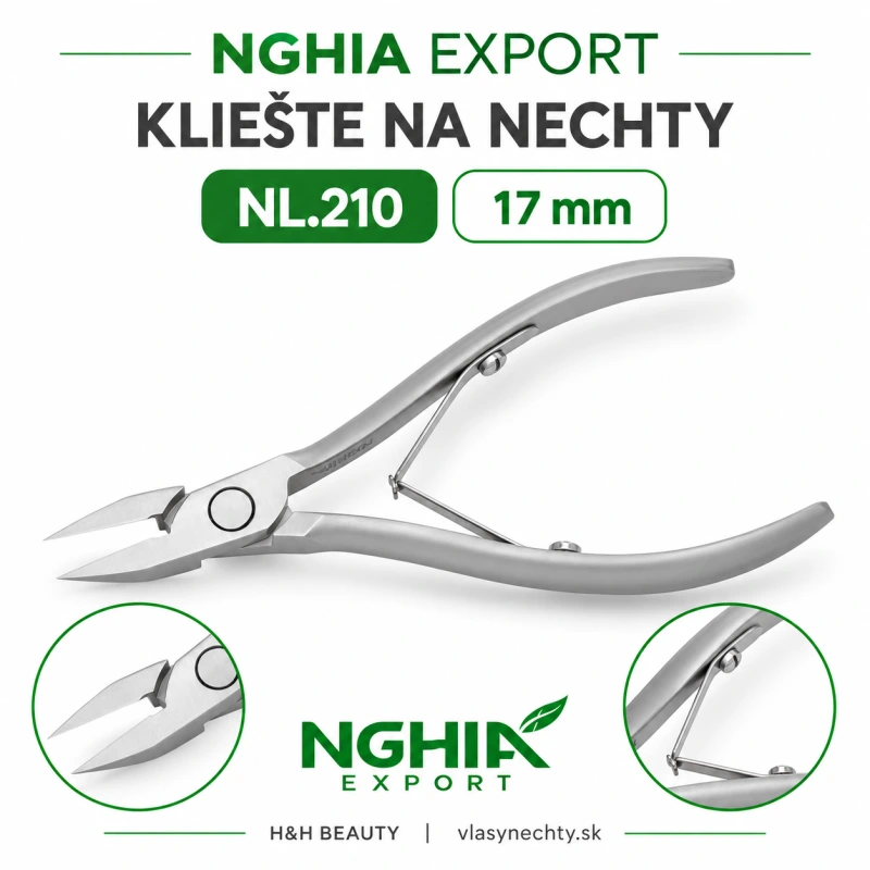 NGHIA EXPORT klieštena nechty NL.210 17MM