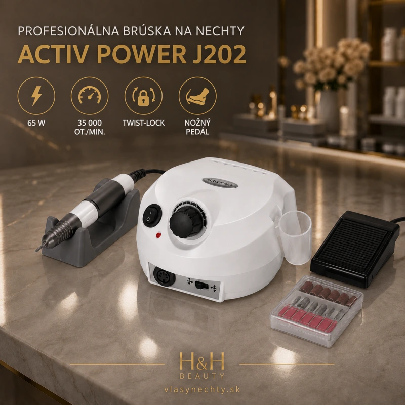BRÚSKA NA NECHTY ACTIV POWER J202 – 65W BIELA