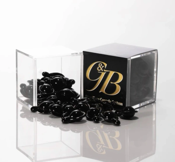 Stop Time Capsule System - PowerCaps pre mužov - čierne perly 30 kusov 1