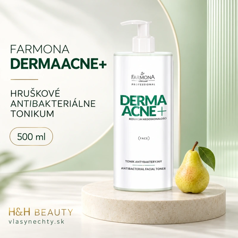 FARMONA DERMAACNE+ Hruškový gél na umývanie tváre 500ml