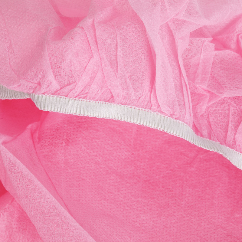 Jednorazový poťah na stoličku s gumičkou 10 ks. ružová 2