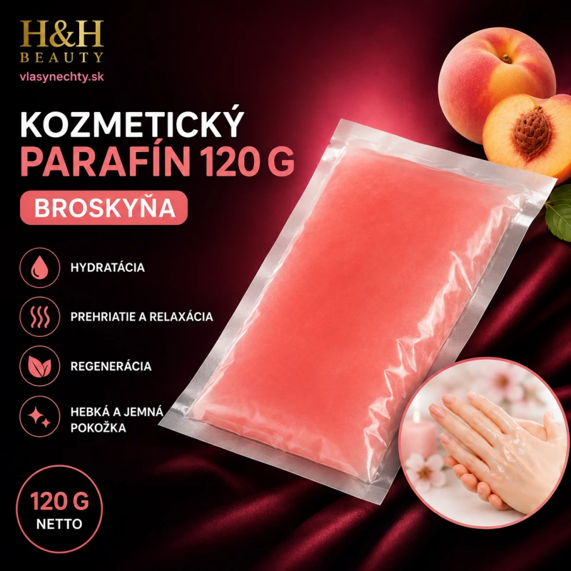 KOZMETICKÝ PARAFÍN 120G BROSKYŇA