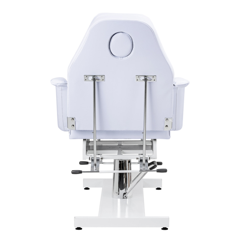 Fotel kosmetyczny Sillon hydrauliczny v2 210 zimna biel 9