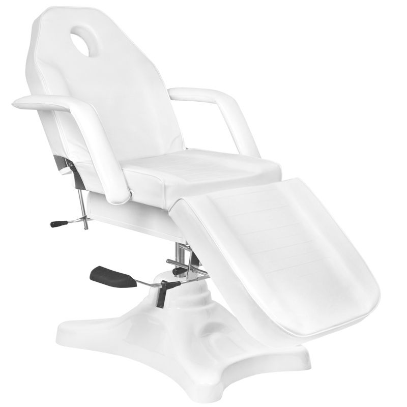 Fotel kosmetyczny hydrauliczny A 234 biały 1
