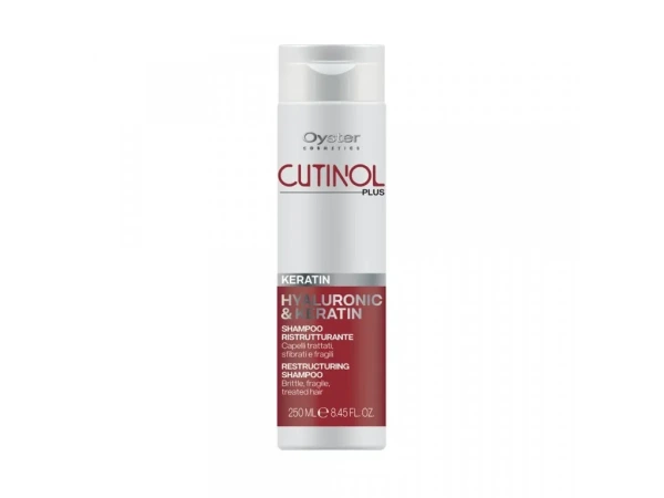 OYSTER CUTINOL PLUS Keratin & Hyaluronic šampón 250 ml 1
