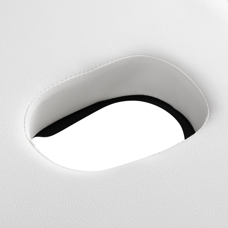 BALANCE LUX – skladací masážny stôl drevený, 2-segmentový, 190×70 cm, biely 6