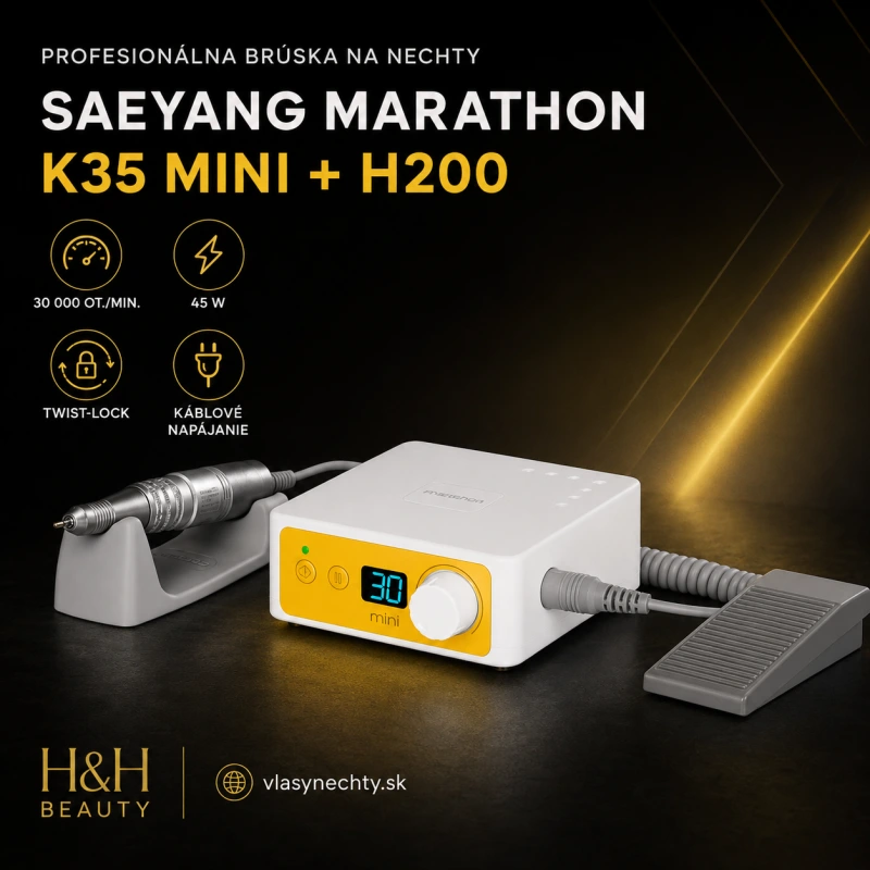 Saeyang Marathon K35 Mini + H200 – profesionálna frezka na manikúru a pedikúru