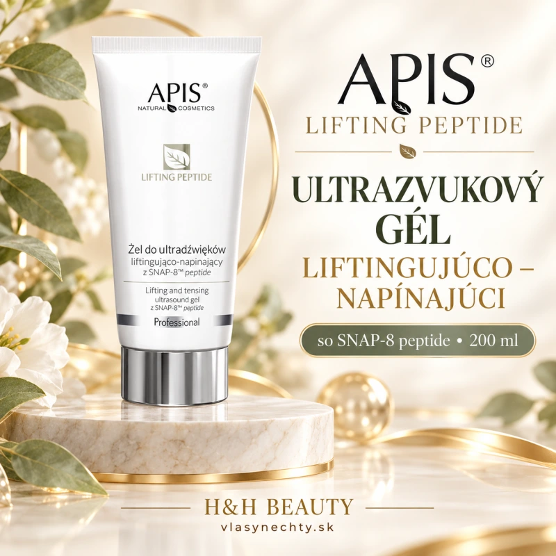 APIS LIFTING PEPTIDE ULTRAZVUKOVÝ GÉL NA POKOŽKU LIFTINGUJÚCO - NAPÍNAJÚCI so SNAP-8 peptide 200ml