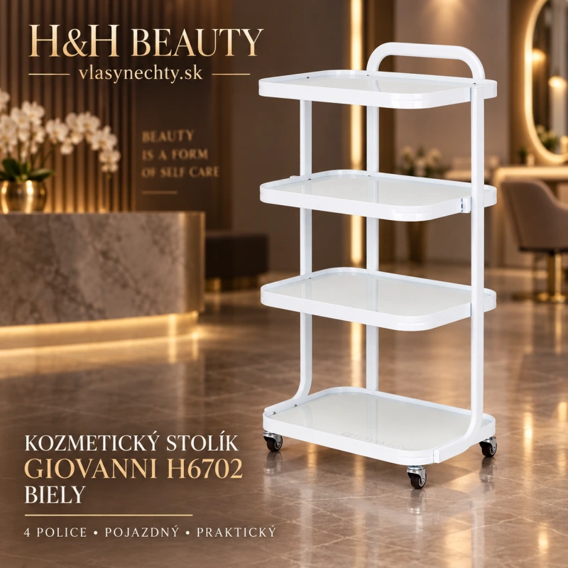 KOZMETICKÝ STOLÍK Giovanni H6702 biely