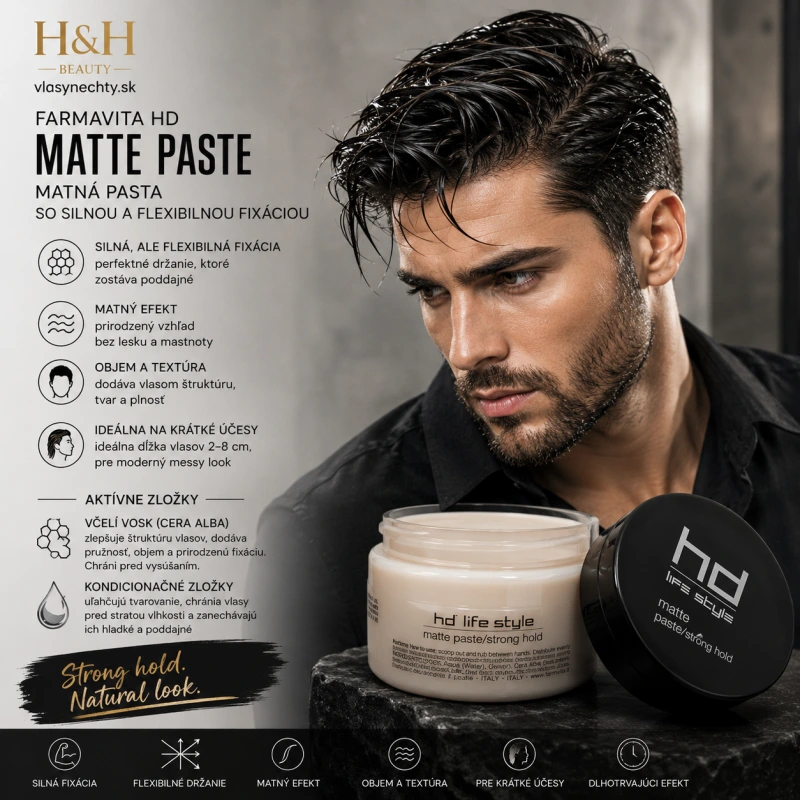 Farmavita HD Matte Paste 50 ml