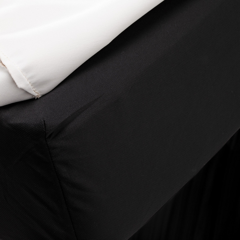 Leżanka SPA Sillon Siesta kremowa z czarną podstawą 11