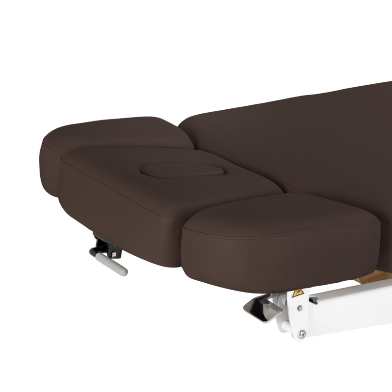 KOZMETICKÉ SPA LEHÁTKO Sillon Relax SPA, tmavohnedé s svetlo hnedou základňou 12