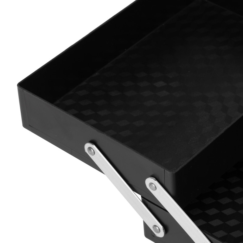 Kozmetický kufrík čierny 44 6