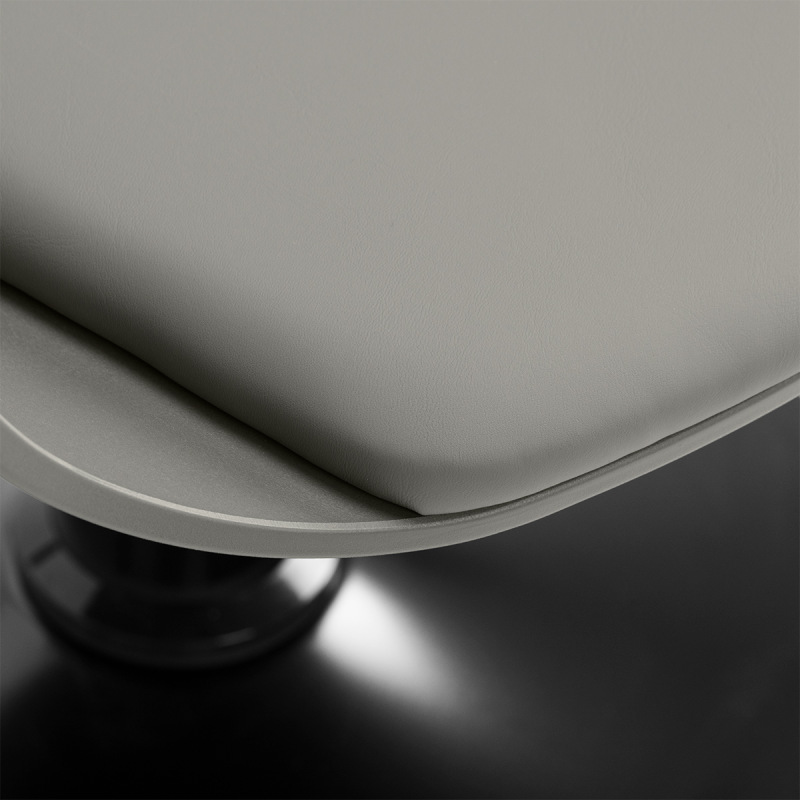 Kadernícke kreslo Hair System HALO GREY – šedé 5