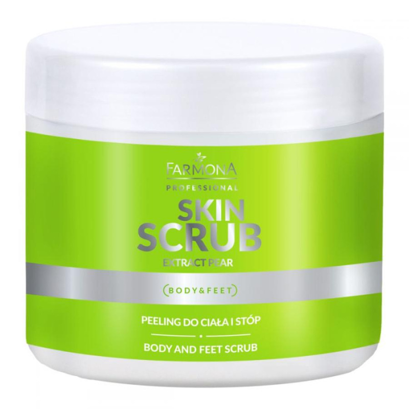 FARMONA PEELING NA TELO A NOHY SKIN SCRUB EXTRACT PEAR 500 G 1
