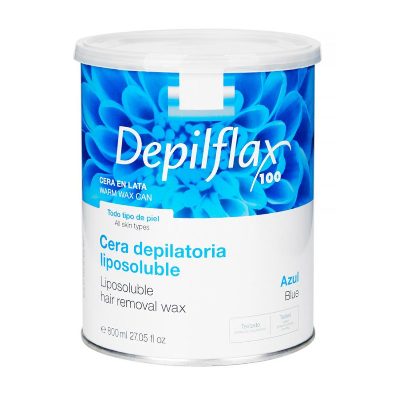 DEPILAČNÝ VOSK DEPILFLAX 800ML AZULÉN 1