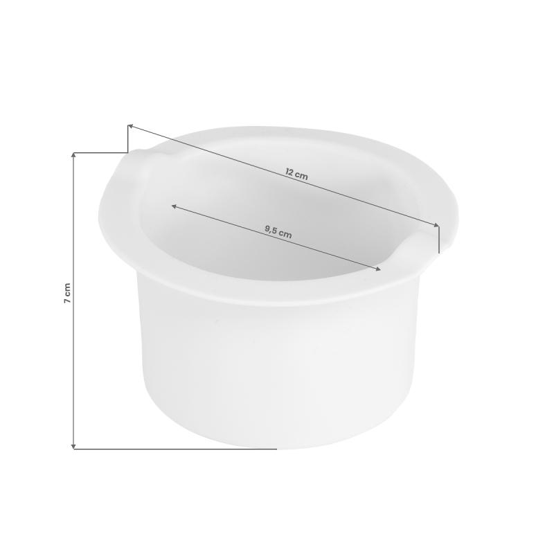 iWax Flower OHRIEVAČ DEPILAČNÉHO VOSKU V PLECHOVKE biely 40W 450ml biely 8