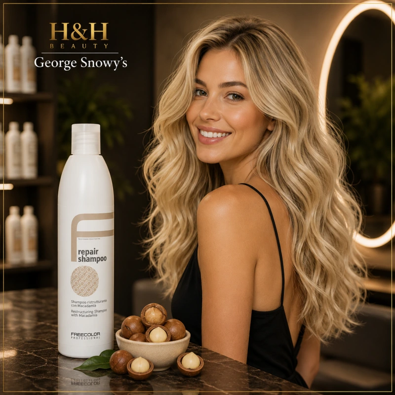 OYSTER FREECOLOR Makadamia reparačný šampón 250 ml