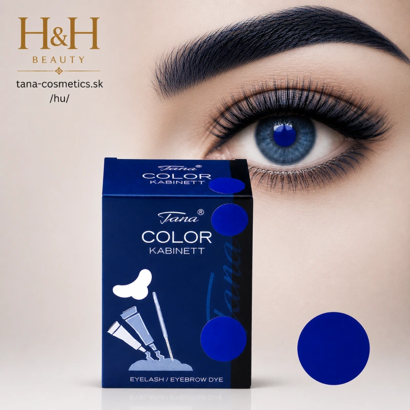 TANA COLOR Kabinet cca. na 100 aplik. 5 x 4.5ml modro čierna