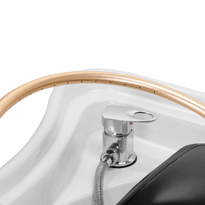 Myjnia fryzjerska z leżanką Head Spa Gabbiano 017 czarna 8