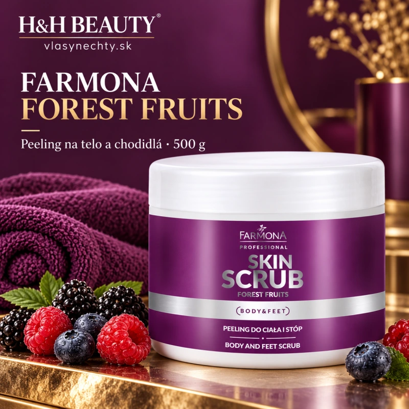 FARMONA PEELING NA TELO A NOHY SKIN SCRUB FOREST FRUITS 500 G