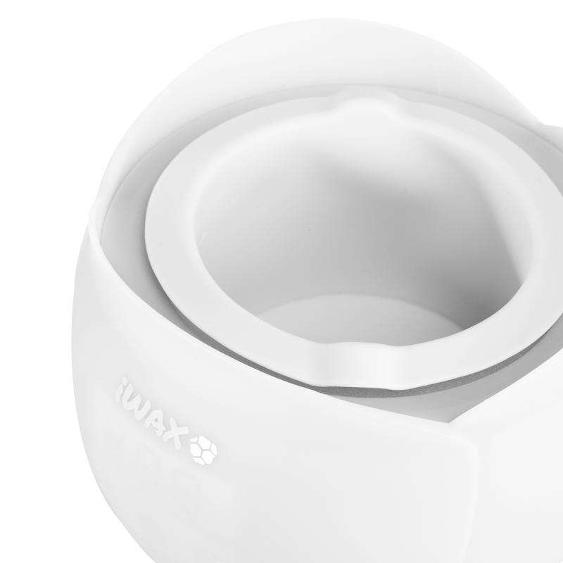 iWax Flower OHRIEVAČ DEPILAČNÉHO VOSKU V PLECHOVKE biely 40W 450ml biely 4