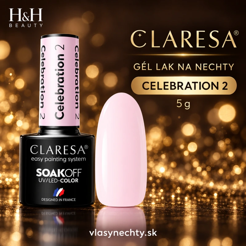CLARESA GÉL LAK NA NECHTY CELEBRATION 2 5G