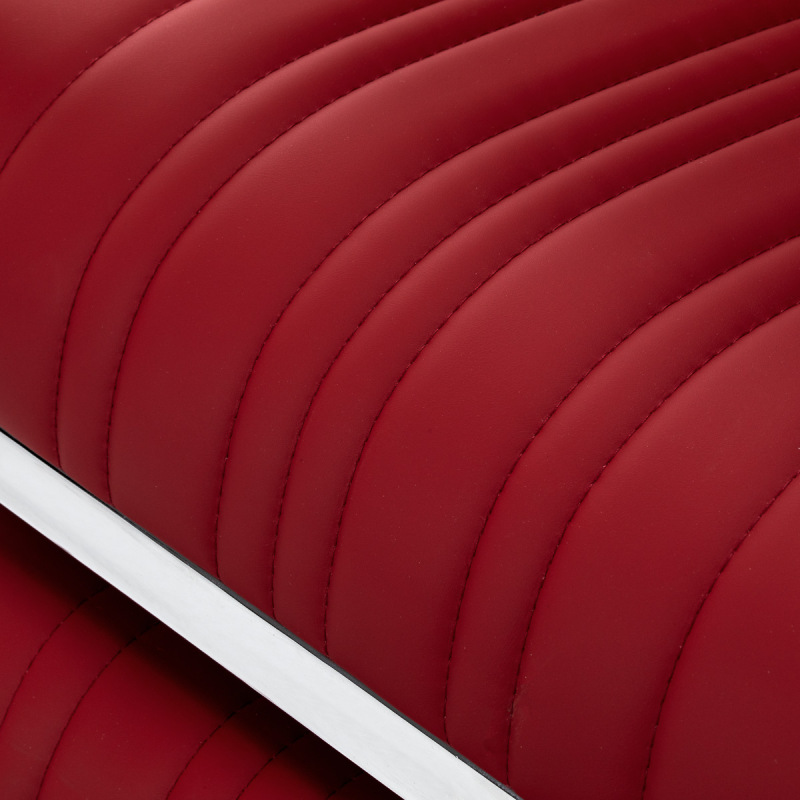 BARBERSKE KRESLO GABBIANO ELIAS ČERVENÉ 7