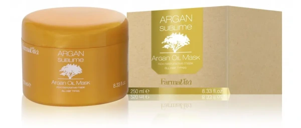 Farmavita Argan Maska s Arganovým olejom 250 ml 1