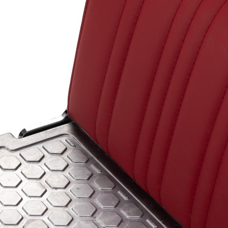 BARBERSKE KRESLO GABBIANO ELIAS ČERVENÉ 8