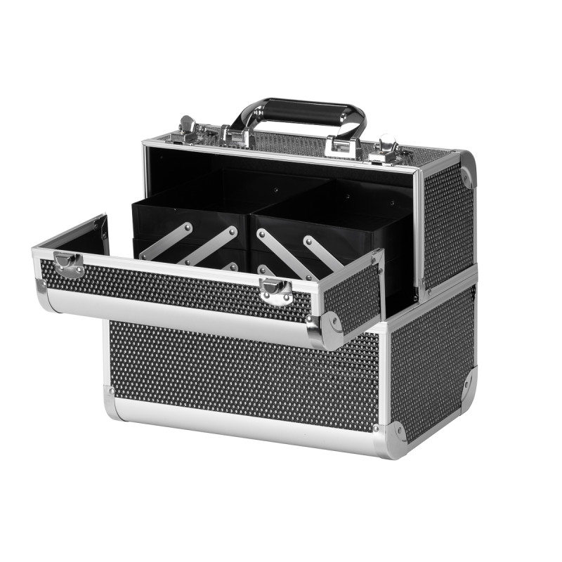 Kozmetický kufrík čierny 44 1