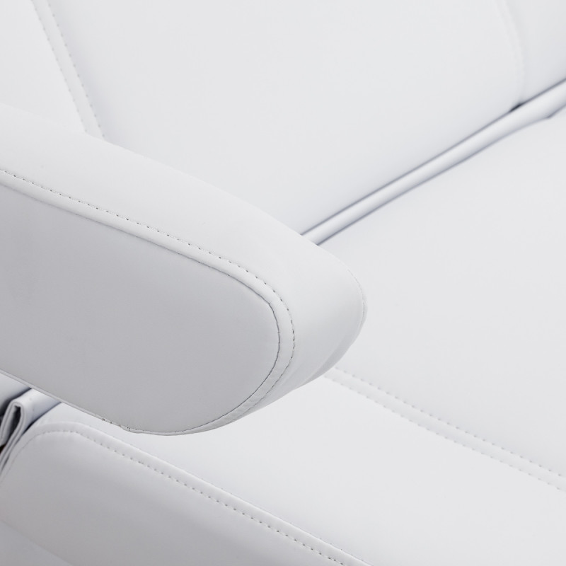 Kozmetické kreslo Azzurro Lux 3m biele 6