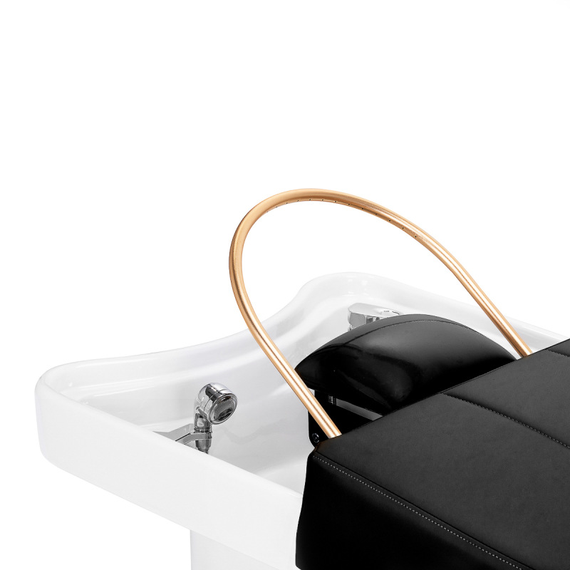 Myjnia fryzjerska z leżanką Head Spa Gabbiano 017 czarna 4