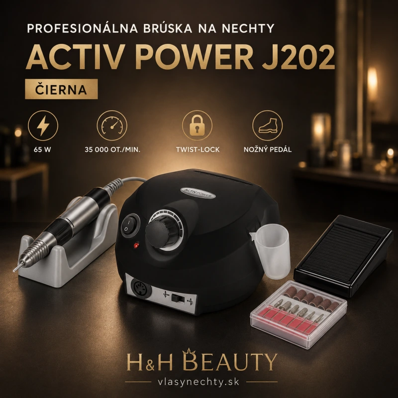 BRÚSKA NA NECHTY ACTIV POWER J202 – 65W ČIERNÁ