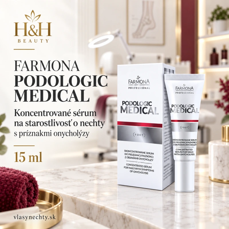 FARMONA PODOLOGIC MEDICAL Koncentrované sérum na starostlivosť o nechty s príznakmi onycholýzy 15 ml